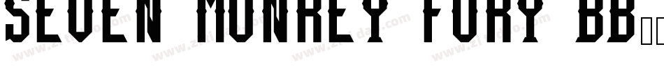 Seven Monkey Fury BB字体转换